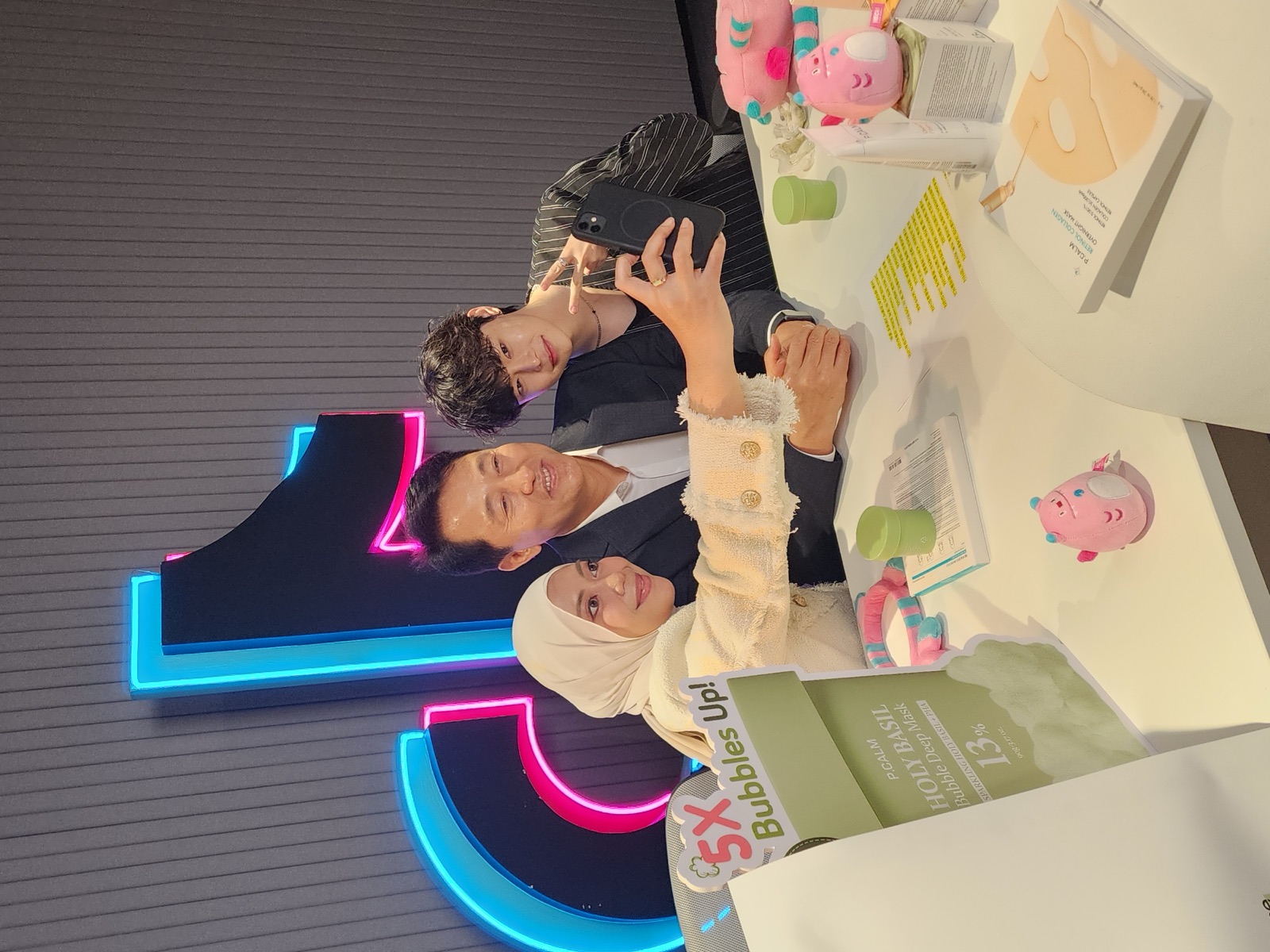 TikTok event booth