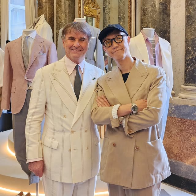 With Brunello Cucinelli, Solomeo