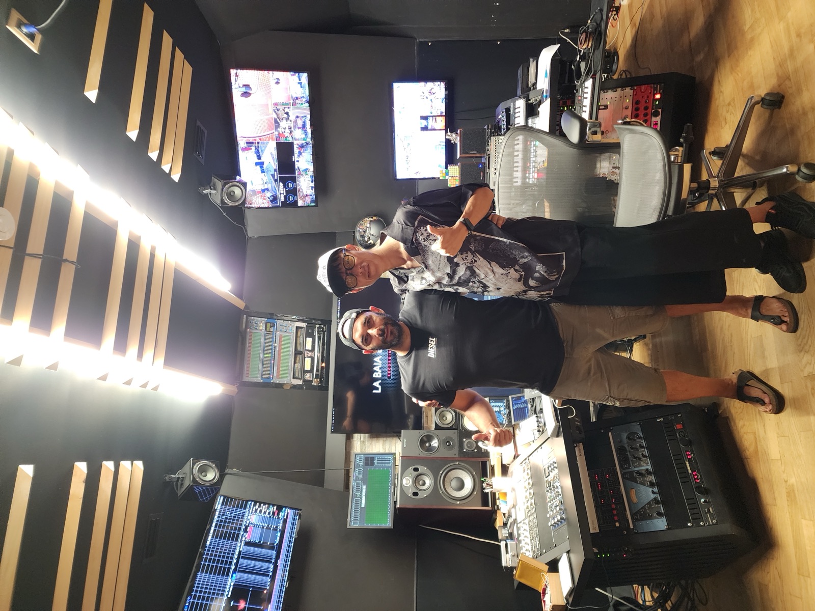 Studio session