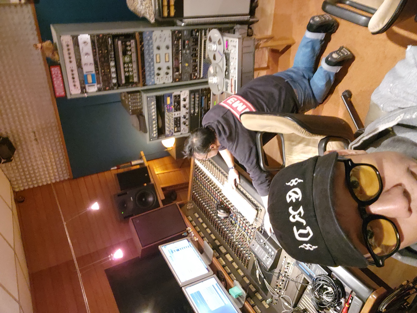 Studio session