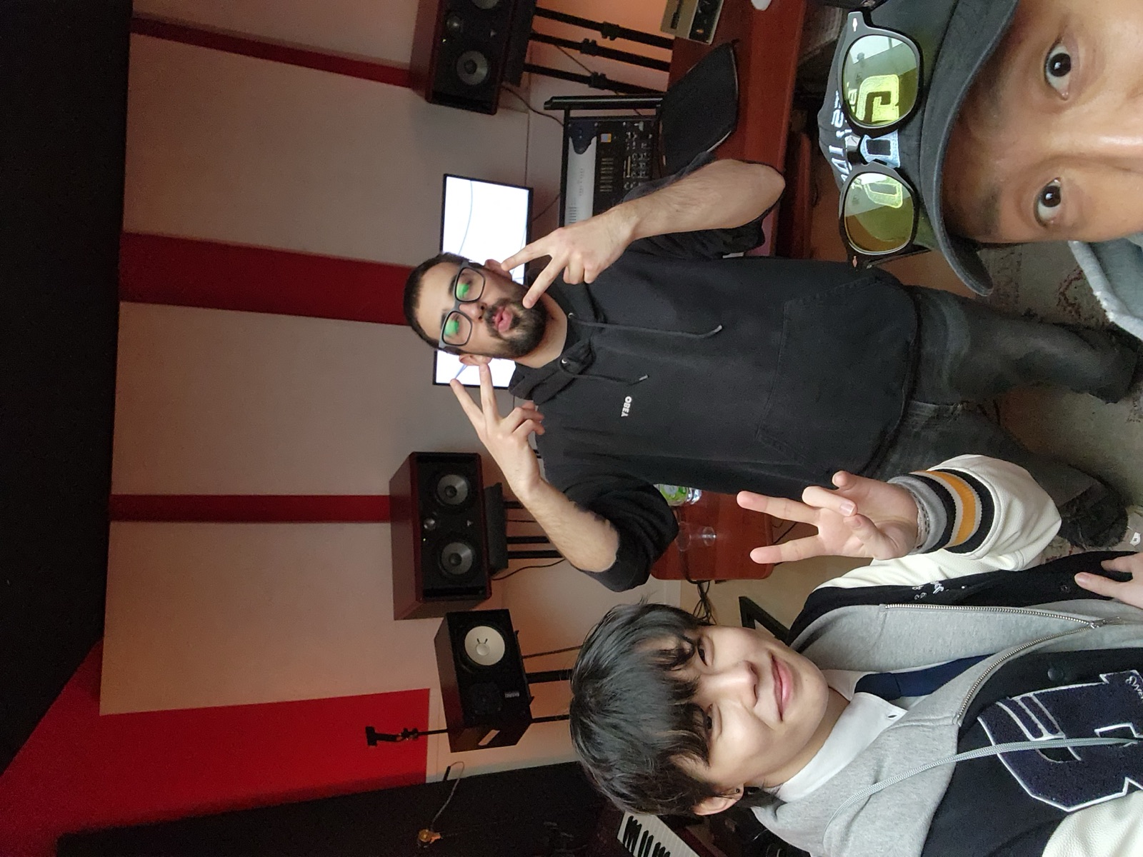 Studio session