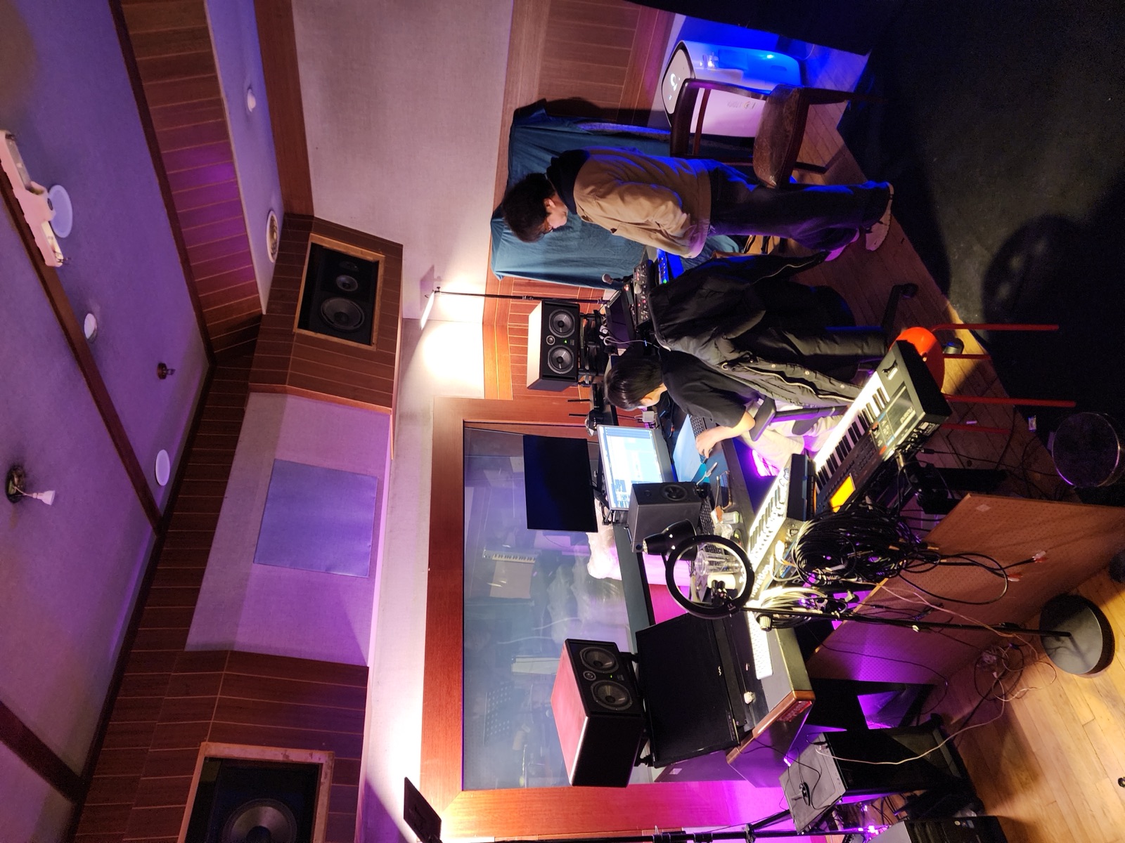 Studio session